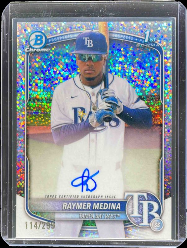 2025 Bowman Chrome #CPA-RM Prospect Auto - Speckle Refractor /299 (1st)