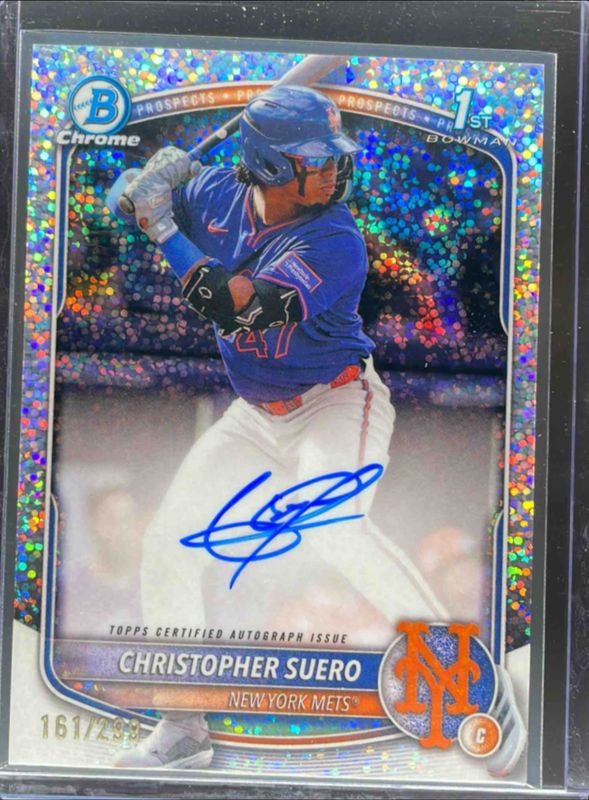 2025 Bowman Chrome #CPA-CSU Prospect Auto - Speckle Refractor /299 (1st)
