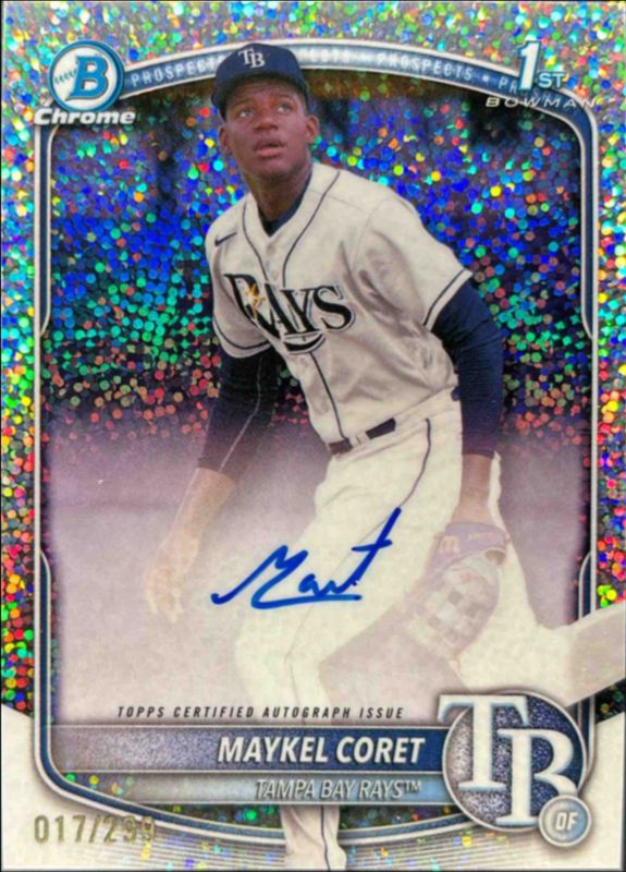 2025 Bowman Chrome #CPA-MC Prospect Auto - Speckle Refractor /299 (1st)