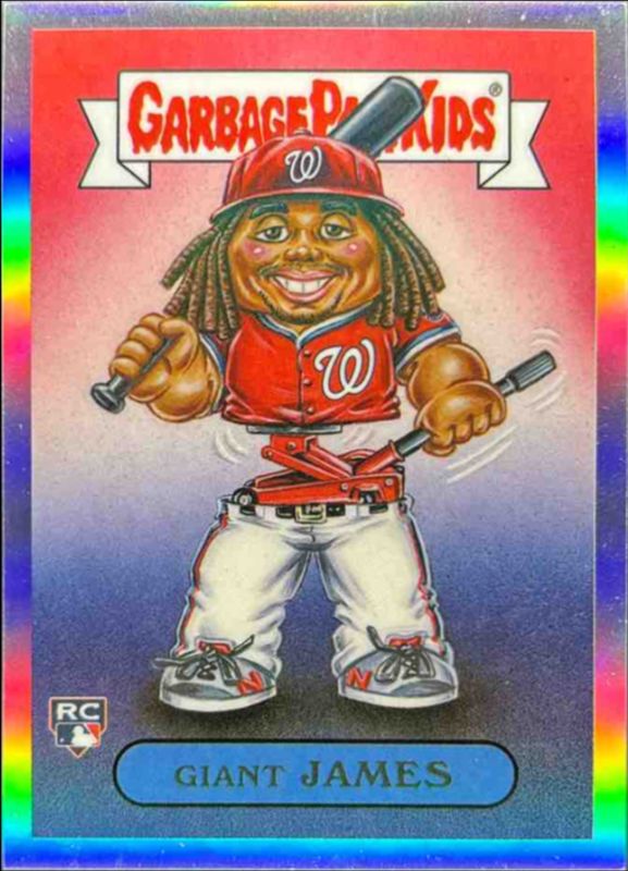 James Wood 2025 Bowman Chrome #BGP-49 GPK Rookie RAW
