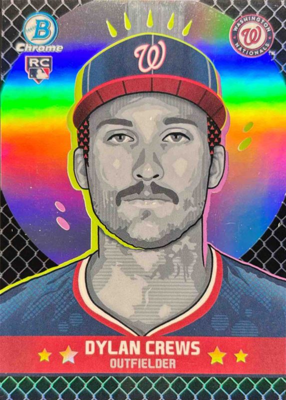 Dylan Crews 2025 Bowman Chrome #BA-10 Ascensions Rookie RAW