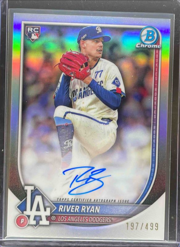 2025 Bowman Chrome #CRA-RR Chrome Rookie Autographs - Refractor /499