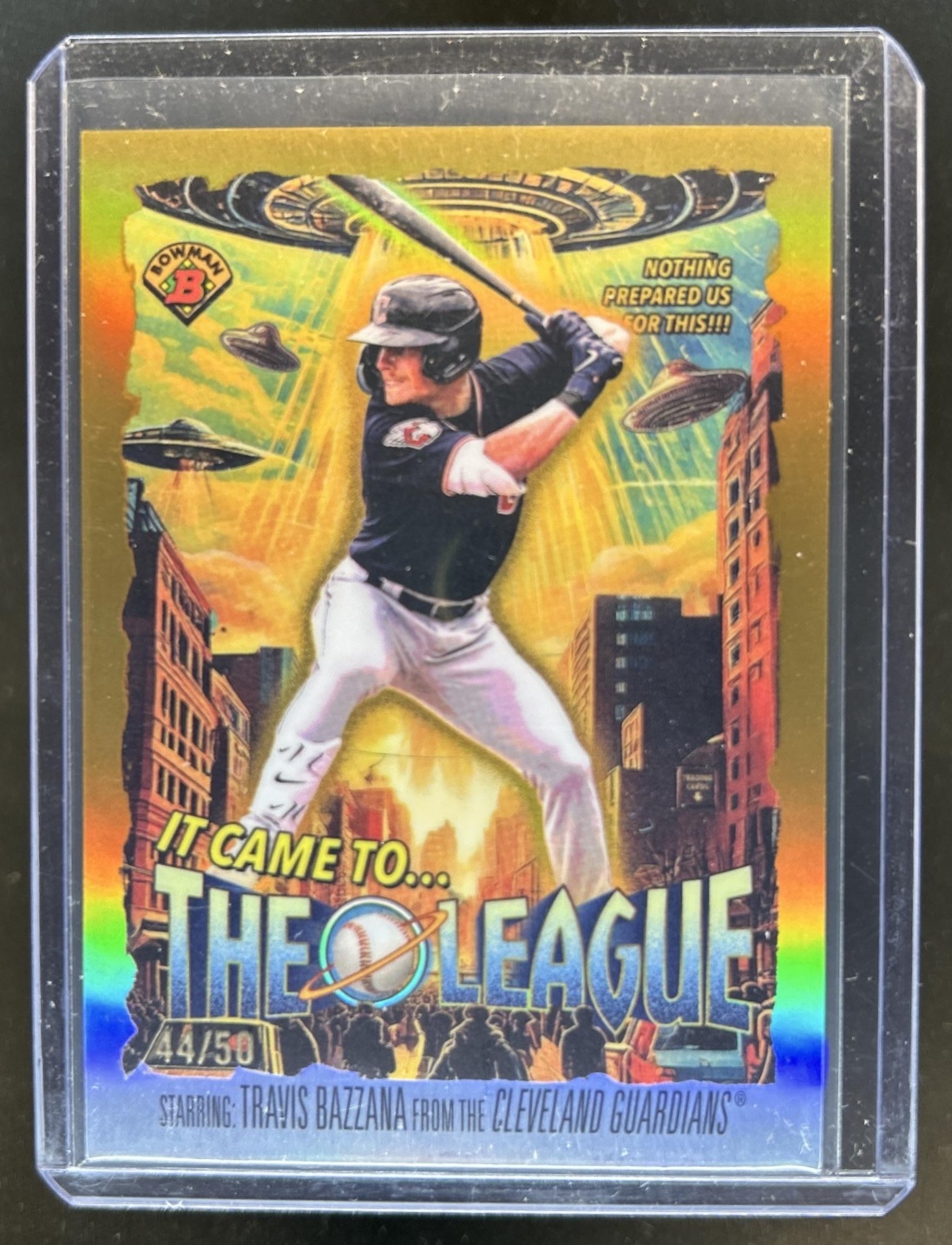 Travis Bazzana 2025 Bowman Chrome #IT-20 It Came to the League - Gold ...