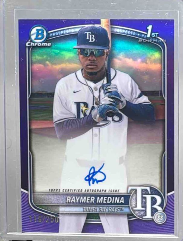 2025 Bowman Chrome #CPA-RM Prospect Auto - Purple Refractor /250 (1st)