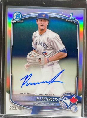 2025 Bowman Chrome #CPA-RSC Prospect Auto - Refractor /499 (1st)