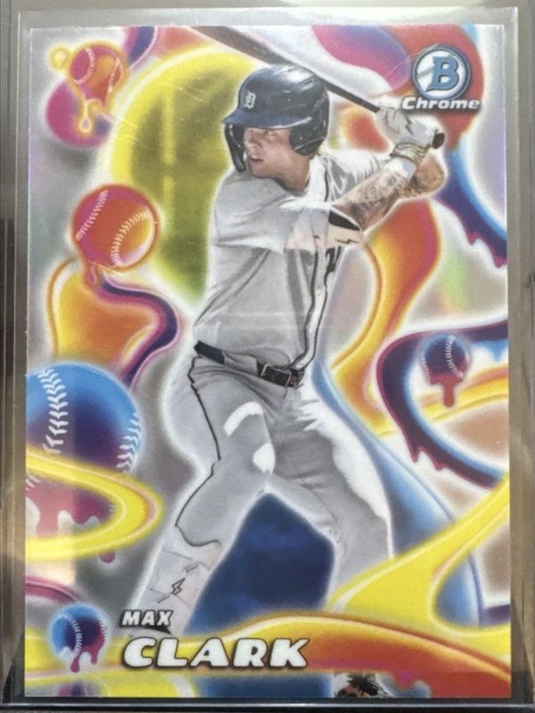 Max Clark 2025 Bowman Chrome #MM-18 Melt Mashers RAW