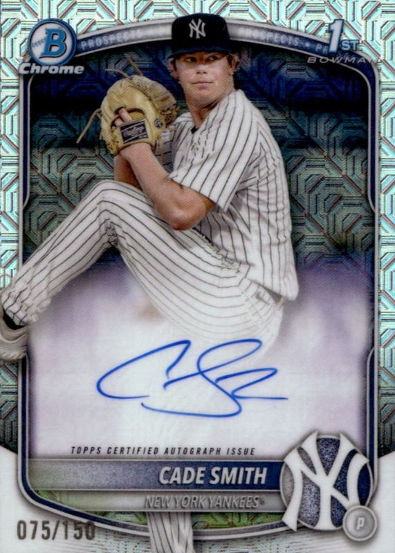 2025 Bowman Chrome #CPA-CS Prospect Auto - HTA Choice Refractor /150 (1st)