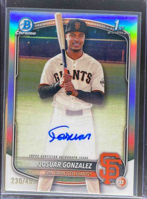 2025 Bowman Chrome #CPA-JD Prospect Auto - Refractor /499 (1st)