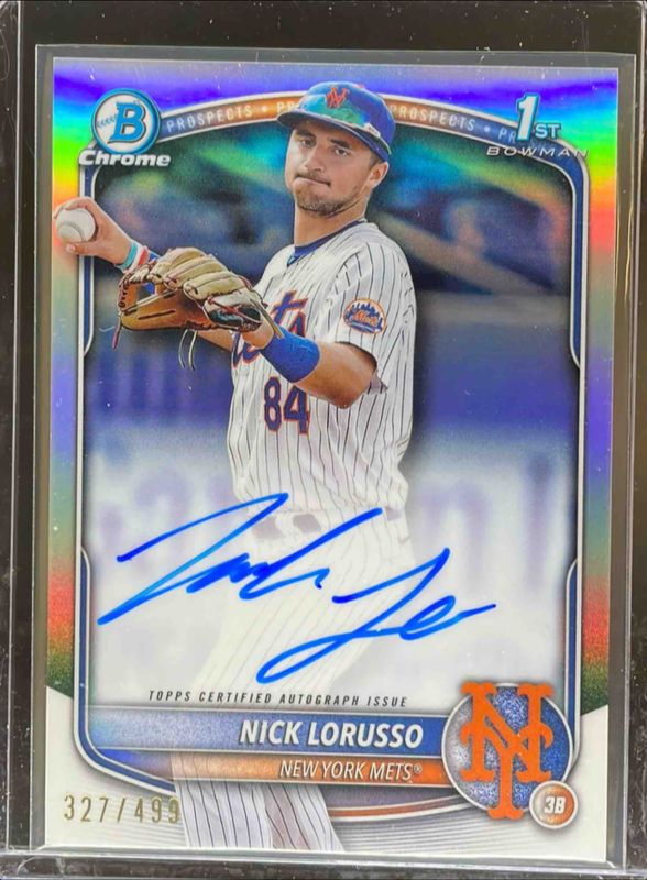 2025 Bowman Chrome #CPA-NL Prospect Auto - Refractor /499 (1st)