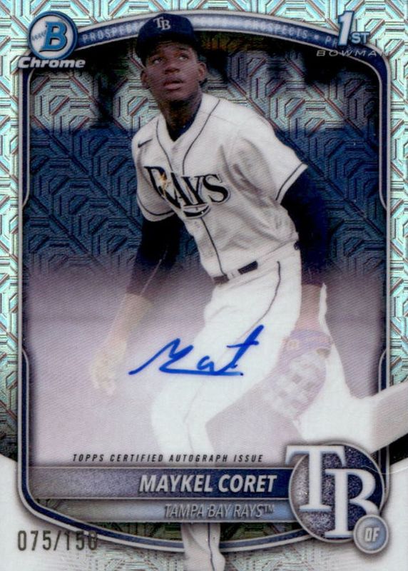 2025 Bowman Chrome #CPA-MC Prospect Auto - HTA Choice Refractor /150 (1st)
