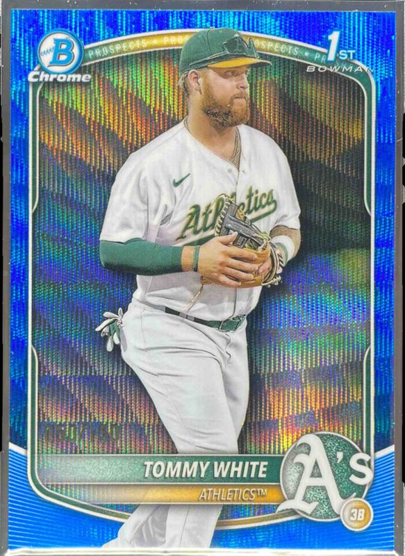 2025 Bowman Chrome #BCP-251 Prospects - Purple Shimmer Refractor /250 (1st)