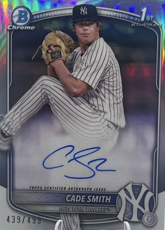 2025 Bowman Chrome #CPA-CS Prospect Auto - Refractor /499 (1st)