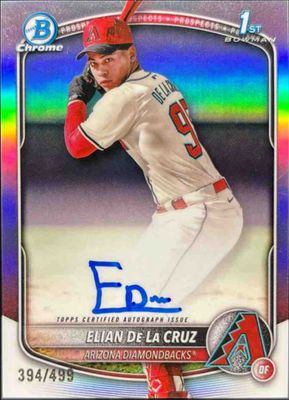 2025 Bowman Chrome #CPA-ED Prospect Auto - Refractor /499 (1st)