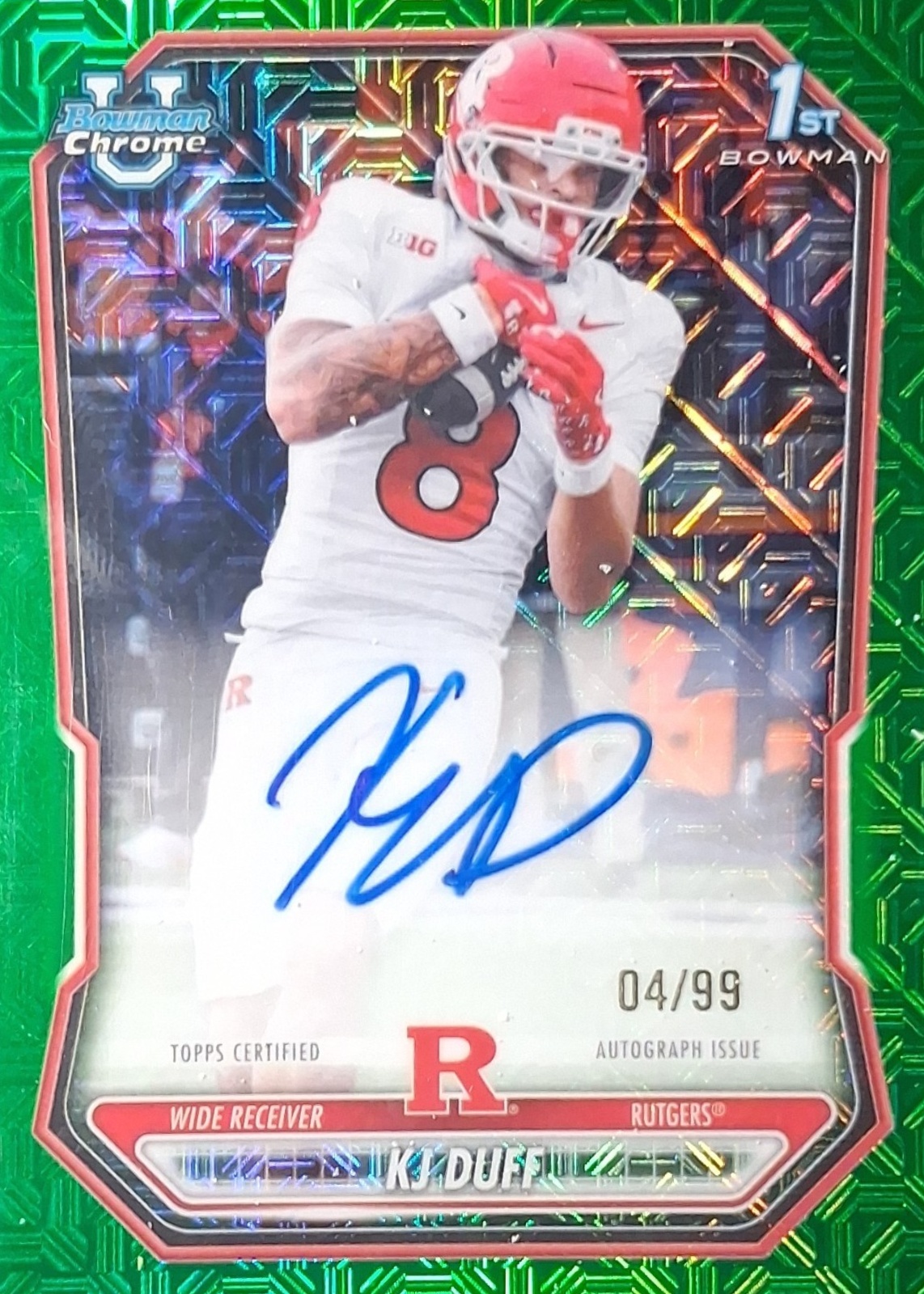 KJ Duff Football Cards Price Guide - Sports Card Investor