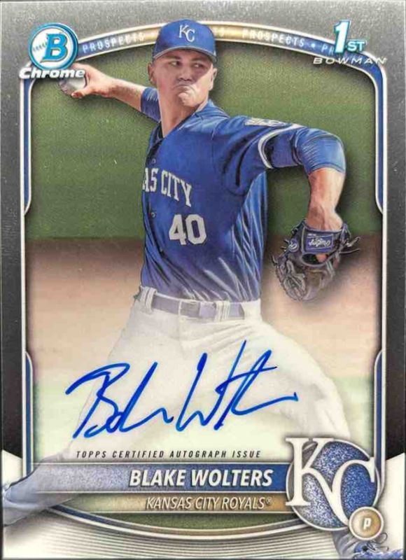 2025 Bowman Chrome #CPA-BW Prospect Auto (1st)