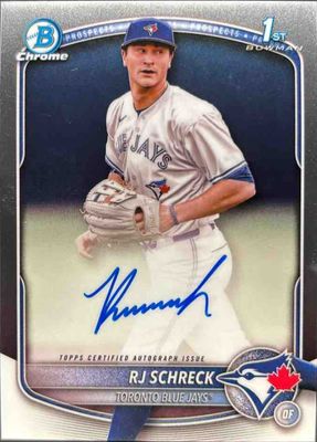 2025 Bowman Chrome #CPA-RSC Prospect Auto (1st)