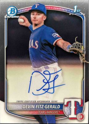 2025 Bowman Chrome #CPA-DF Prospect Auto (1st)