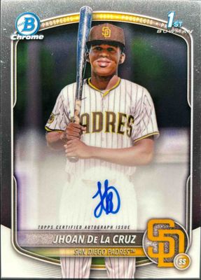 2025 Bowman Chrome #CPA-JDL Prospect Auto (1st)