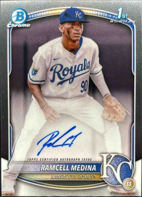 2025 Bowman Chrome #CPA-RA Prospect Auto (1st)