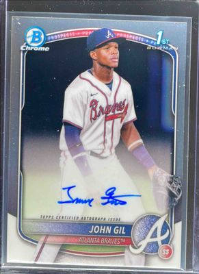 2025 Bowman Chrome #CPA-JG Prospect Auto (1st)