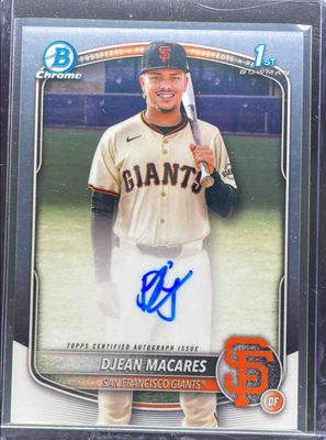 2025 Bowman Chrome #CPA-DM Prospect Auto (1st)