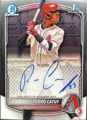 2025 Bowman Chrome #CPA-PC Prospect Auto (1st)