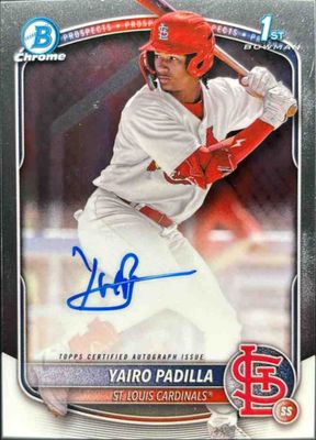 2025 Bowman Chrome #CPA-YP Prospect Auto (1st)