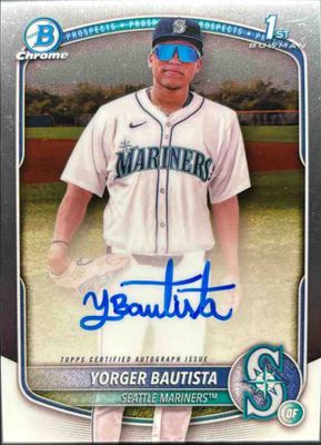 2025 Bowman Chrome #CPA-YB Prospect Auto (1st)