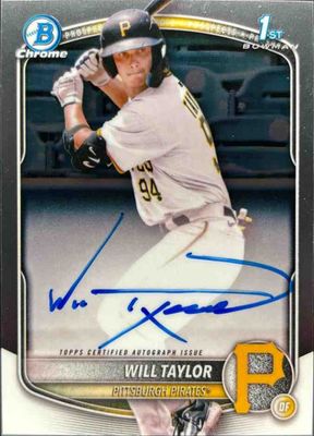 2025 Bowman Chrome #CPA-WT Prospect Auto (1st)