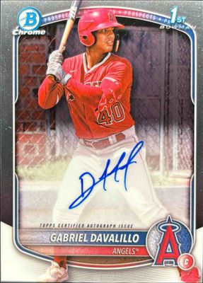 2025 Bowman Chrome #CPA-GD Prospect Auto (1st)