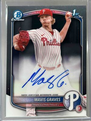 2025 Bowman Chrome #CPA-MG Prospect Auto (1st)