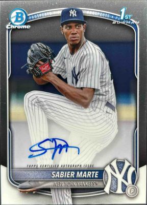 2025 Bowman Chrome #CPA-SM Prospect Auto (1st)