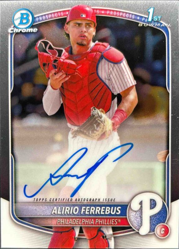 2025 Bowman Chrome #CPA-AF Prospect Auto (1st)