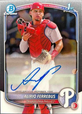 2025 Bowman Chrome #CPA-AF Prospect Auto (1st)