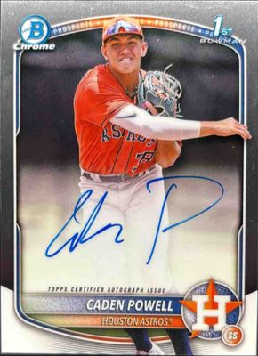 2025 Bowman Chrome #CPA-CPO Prospect Auto (1st)