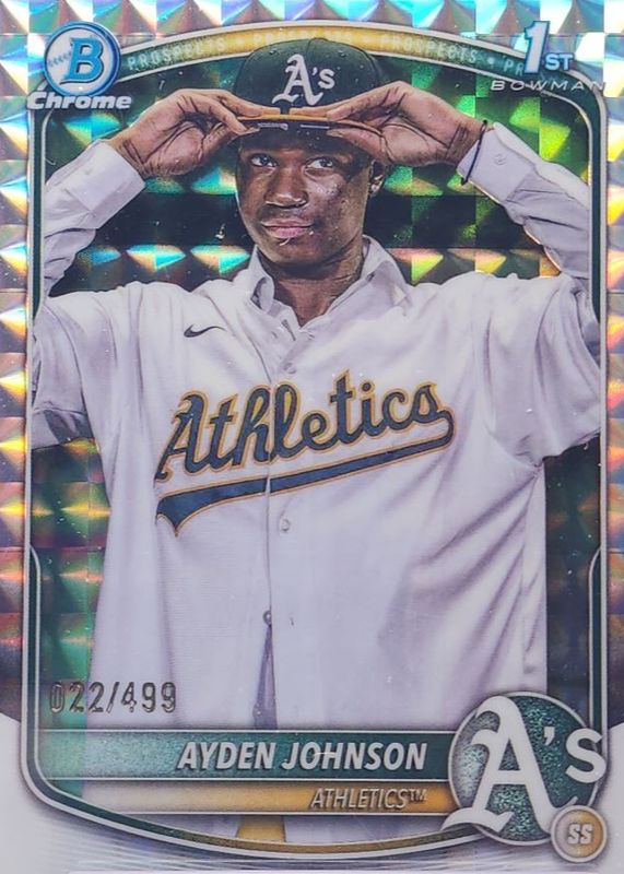 2025 Bowman Chrome #BCP-197 Prospects - Geometric Refractor /499 (1st)