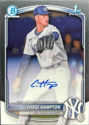 2025 Bowman Chrome #CPA-CHA Prospect Auto (1st)