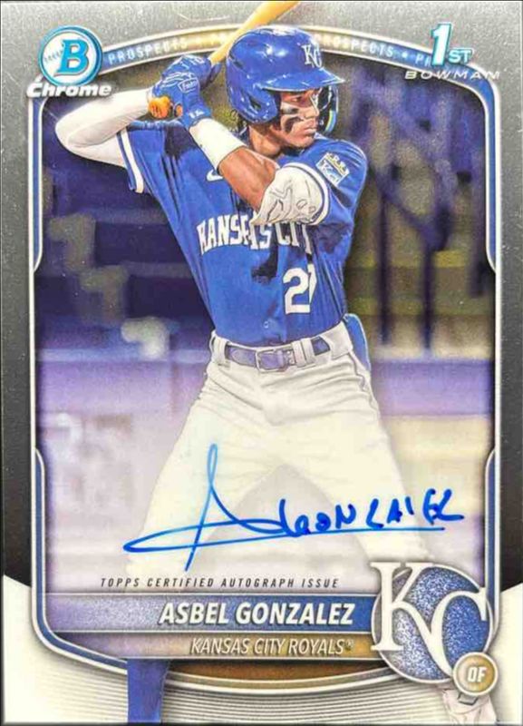 2025 Bowman Chrome #CPA-AG Prospect Auto (1st)