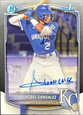 2025 Bowman Chrome #CPA-AG Prospect Auto (1st)