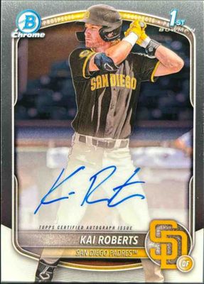 2025 Bowman Chrome #CPA-KR Prospect Auto (1st)