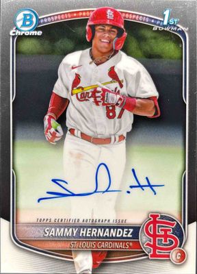 2025 Bowman Chrome #CPA-SH Prospect Auto (1st)