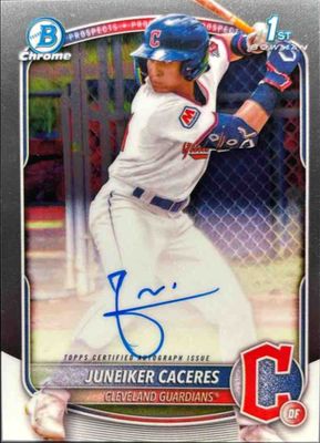 2025 Bowman Chrome #CPA-JUC Prospect Auto (1st)