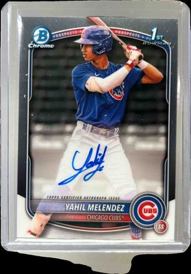 2025 Bowman Chrome #CPA-YM Prospect Auto (1st)