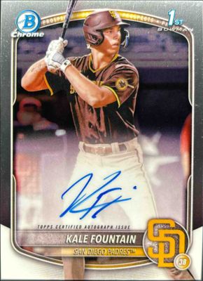 2025 Bowman Chrome #CPA-KFO Prospect Auto (1st)