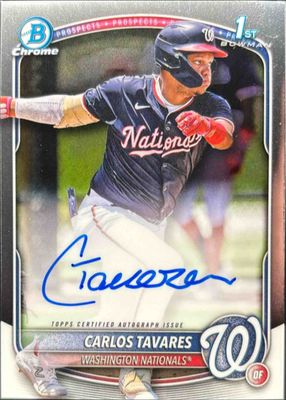 2025 Bowman Chrome #CPA-CT Prospect Auto (1st)