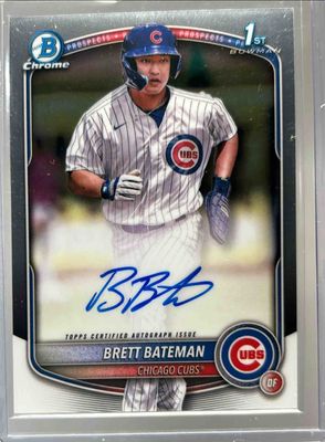 2025 Bowman Chrome #CPA-BBA Prospect Auto (1st)