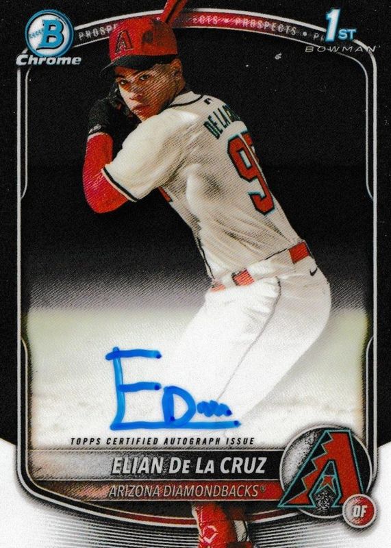 2025 Bowman Chrome #CPA-ED Prospect Auto (1st)