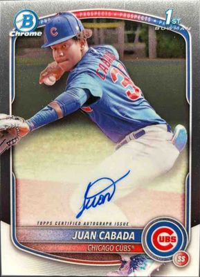 2025 Bowman Chrome #CPA-JC Prospect Auto (1st)