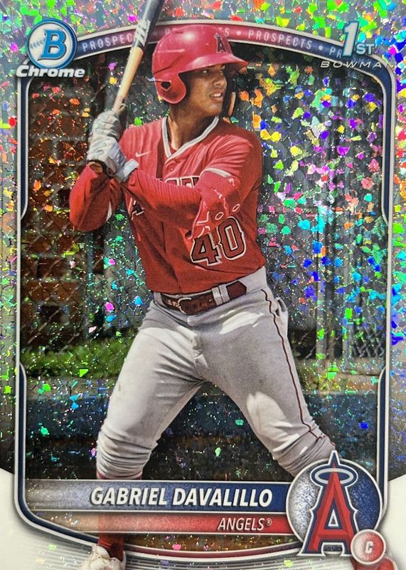 2025 Bowman Chrome #BCP-178 Prospects - Mini-Diamond Refractor (1st)