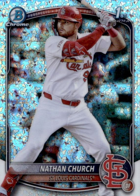 2025 Bowman Chrome #BCP-192 Prospects - Mini-Diamond Refractor (1st)